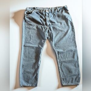 Wrangler Straight Light Blue Men's Jeans Relaxed Fit 50x30